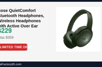 Bose QuietComfort Bluetooth Headphones, Wireless Headphones with Active Over Just Dropped to $229 (36% Off)