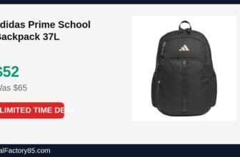adidas Prime School Backpack 37L Just Dropped to $52 (20% Off)