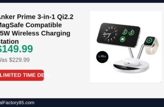 Anker Prime 3-in-1 Qi2.2 MagSafe Compatible 25W Wireless Charging Station Just Dropped to $149.99 (35% Off)