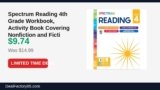Spectrum Reading 4th Grade Workbook, Activity Book Covering Nonfiction and Just Dropped to $9.74 (35% Off)