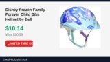Disney Frozen Family Forever Child Bike Helmet by Bell Just Dropped to $10.14 (67% Off)