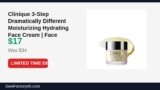 Clinique 3-Step Dramatically Different Moisturizing Hydrating Face Cream | Face Just Dropped to $17 (50% Off)