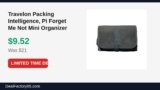 Travelon Packing Intelligence, Pi Forget Me Not Mini Organizer Just Dropped to $9.52 (55% Off)