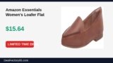 Amazon Deal: Amazon Essentials Women’s Loafer Flat — $15.64