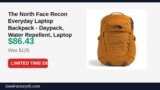 The North Face Recon Everyday Laptop Backpack – Daypack, Water Repellent Just Dropped to $86.43 (31% Off)