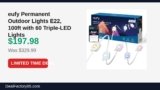 eufy Permanent Outdoor Lights E22, 100ft with 60 Triple-LED Lights Just Dropped to $197.98 (40% Off)