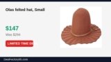 Olas felted hat, Small Just Dropped to $147 (50% Off)