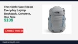 Amazon Deal: The North Face Recon Everyday Laptop Backpack, Concrete, One Size — $109