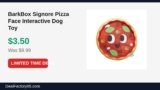 BarkBox Signore Pizza Face Interactive Dog Toy Just Dropped to $3.50 (65% Off)