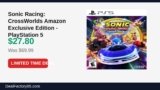 Sonic Racing: CrossWorlds Amazon Exclusive Edition – PlayStation 5 Just Dropped to $27.80 (60% Off)