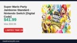 Super Mario Party Jamboree Standard – Nintendo Switch [Digital Code] Just Dropped to $41.99 (30% Off)