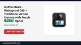 GoPro MAX2 – Waterproof 360 + Traditional Action Camera with Touch Screen Just Dropped to $299 (40% Off)
