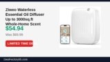 Ziweo Waterless Essential Oil Diffuser Up to 3000sq.ft Whole-Home Scent Just Dropped to $54.94 (22% Off)