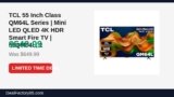 TCL 55 Inch Class QM64L Series | Mini LED QLED 4K HDR Smart Fire TV | 55QM64L Just Dropped to $549.99 (15% Off)