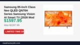 Samsung 85-Inch Class Neo QLED QN70H Series Samsung Vision AI Smart TV (2026 Just Dropped to $1597.95 (30% Off)